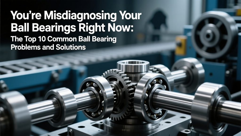 You’re Misdiagnosing Your Ball Bearings Right Now: The Top 10 Common Ball Bearing Problems and Solutions—Revealed Through Real Failure Analysis, ISO 281 Life Calculations, and Commissioning-Phase Root Cause Mapping