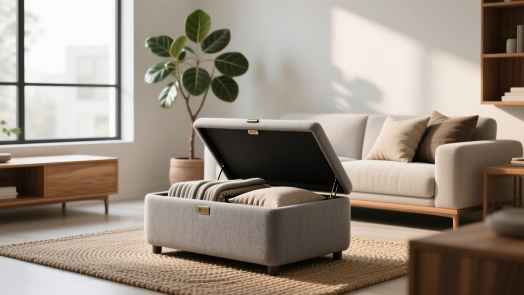 The Best Ottoman Storage Boxes That Double As Seating