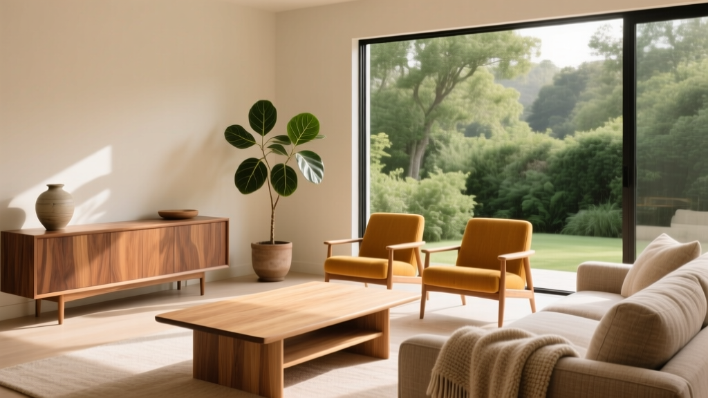 How To Mix Wood Tones In Your Living Room