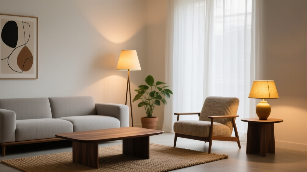 How To Light Your Living Room With Floor And Table Lamps