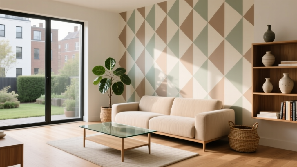 15 Ways To Use Wallpaper To Define A Living Room