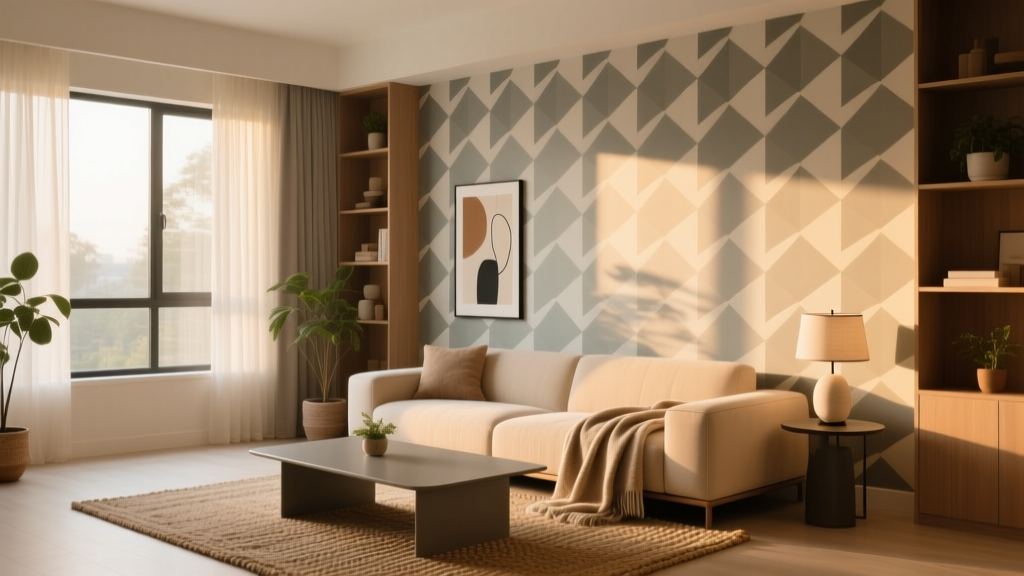 5 Ways To Use Wallpaper To Define A Living Room
