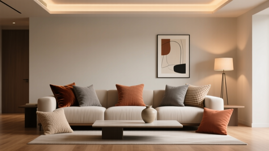 7 Throw Pillow Arrangement Rules That Always Work