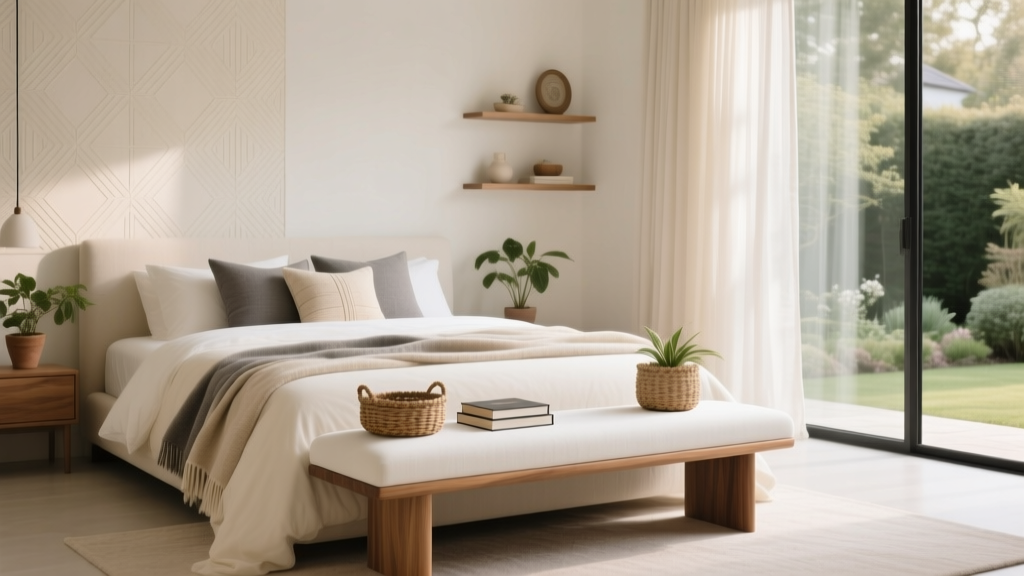25 Ways To Style A Bench At The Foot Of Your Bed