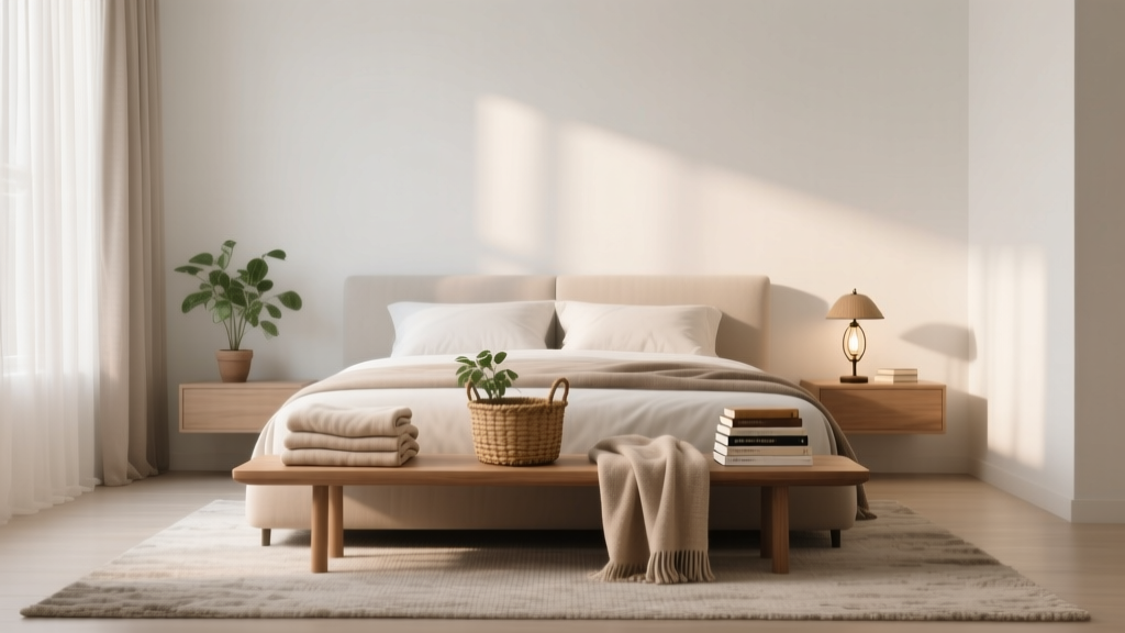 5 Ways To Style A Bench At The Foot Of Your Bed