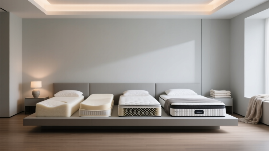 5 Mattress Types Compared Memory Foam Vs Latex Vs Hybrid