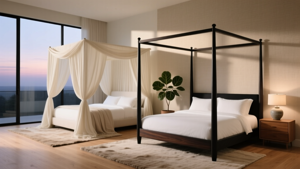 Canopy Bed Vs Four Poster Understanding The Difference