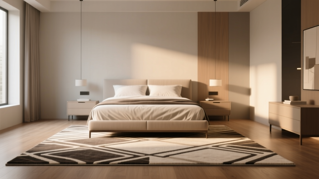 7 Bedroom Rug Placement Rules You Should Follow