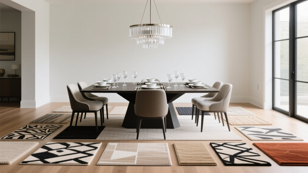 30 Dining Room Rug Sizes That Work Under Tables