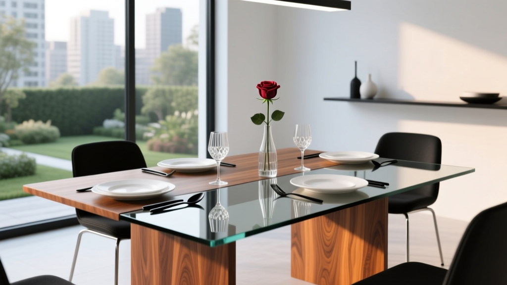How To Choose Between Wood And Glass Dining Tables