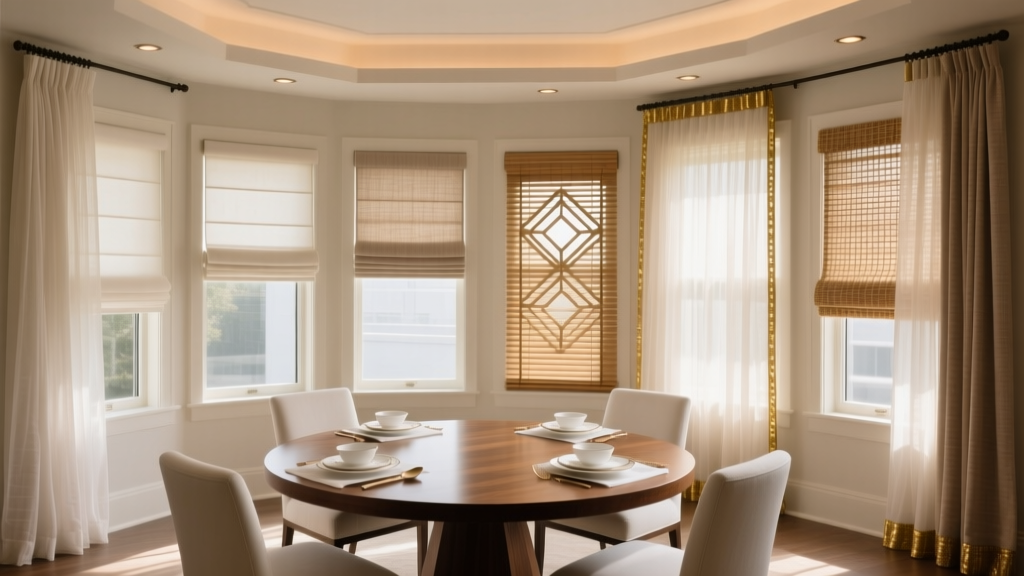 8 Dining Room Window Treatment Ideas