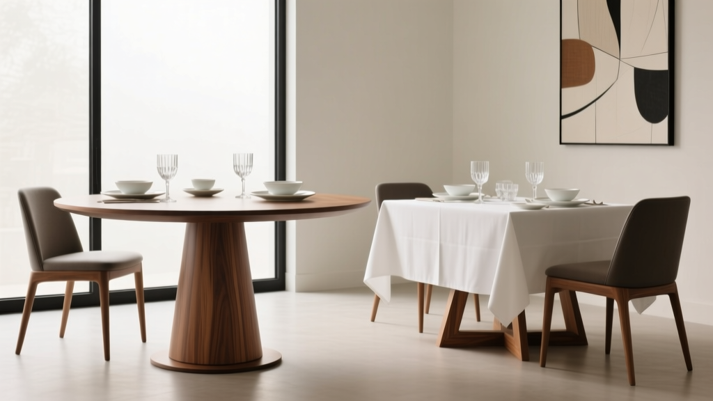 Pedestal Vs Four Leg Dining Tables Stability Compared