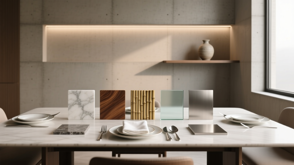 20 Dining Table Materials Compared By Durability