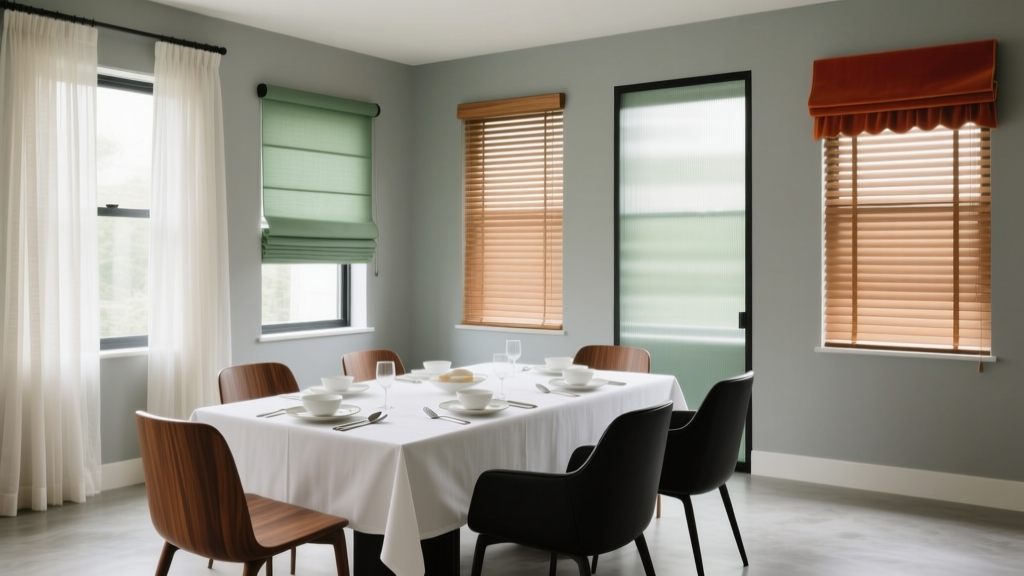 5 Dining Room Window Treatment Ideas