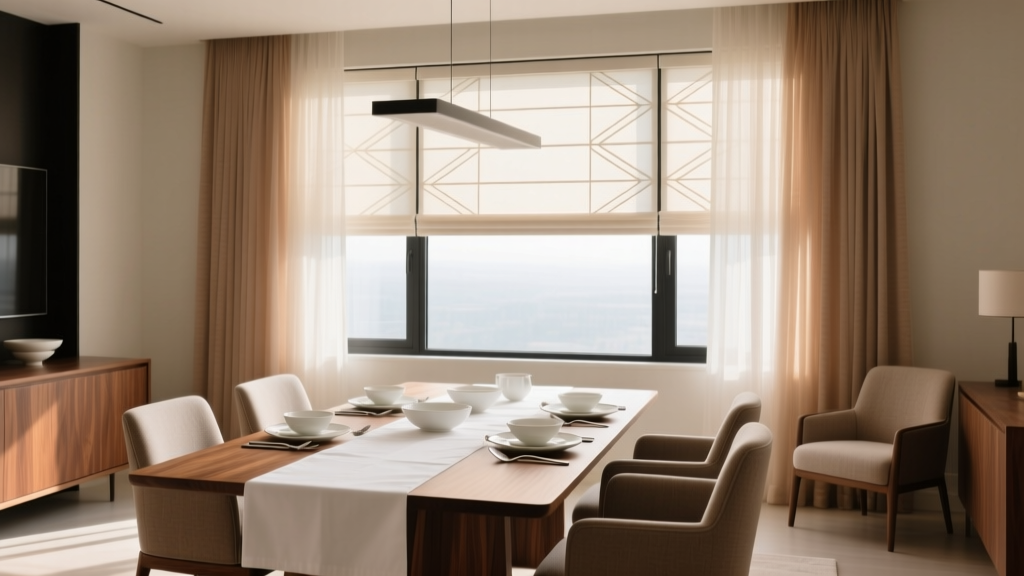 40 Dining Room Window Treatment Ideas
