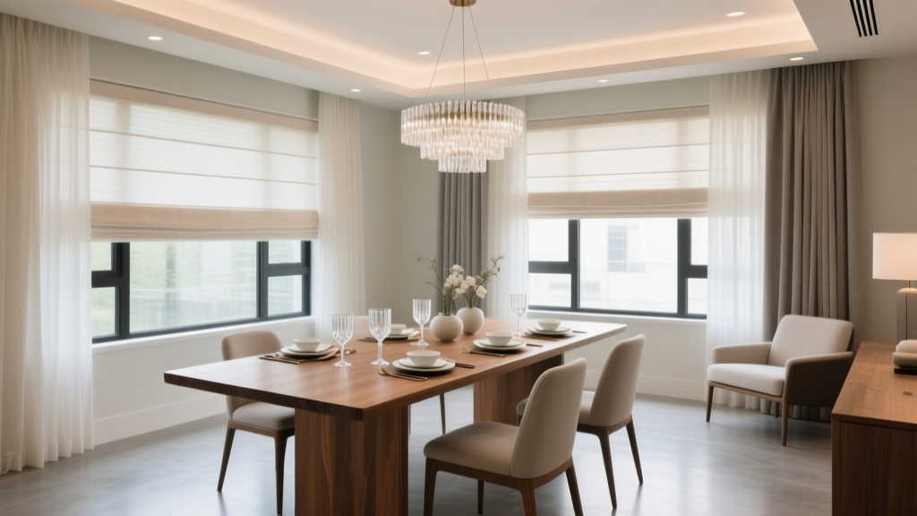 30 Dining Room Window Treatment Ideas