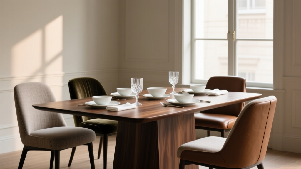 5 Dining Chair Upholstery Fabrics That Clean Easily