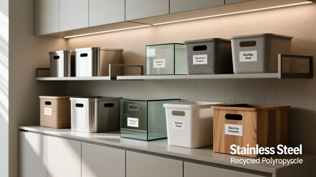 How To Choose Storage Bins By Material And Durability