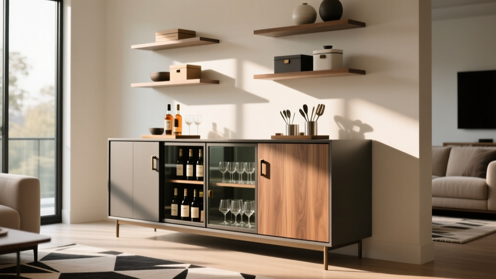 Best Bar Cabinets For Home Entertaining Storage