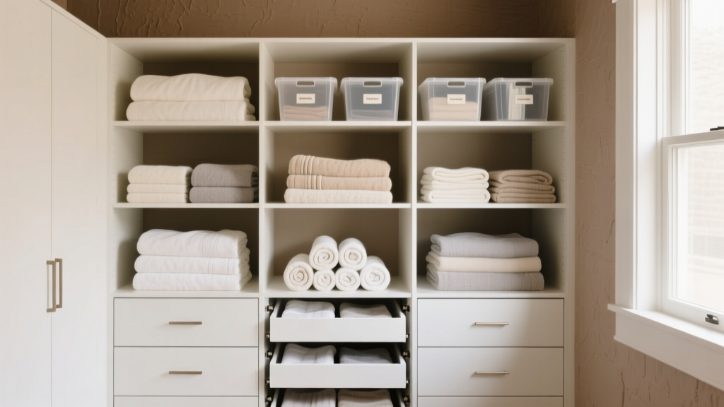 How To Organize A Linen Closet From Top To Bottom
