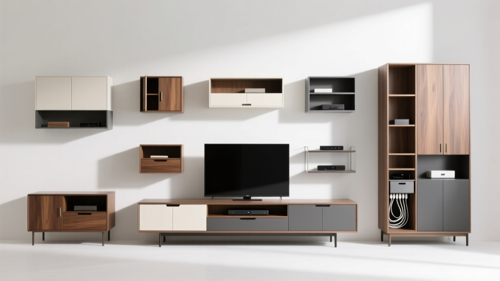 8 Media Console Styles Compared By Storage Capacity