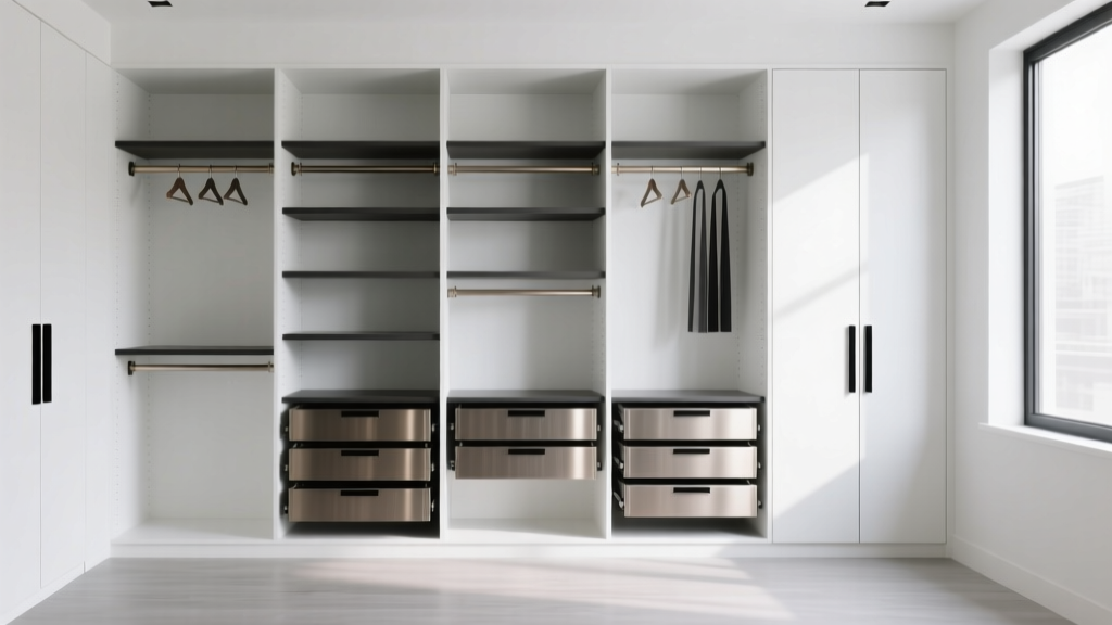10 Closet Rod And Shelf Configurations That Work