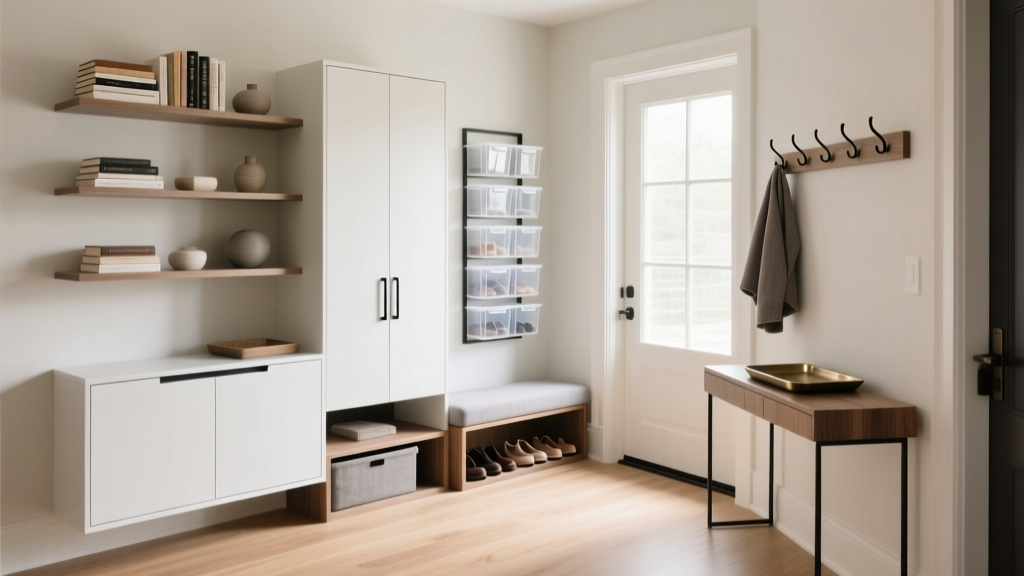 7 Entryway Storage Ideas For Clutter Free Homes