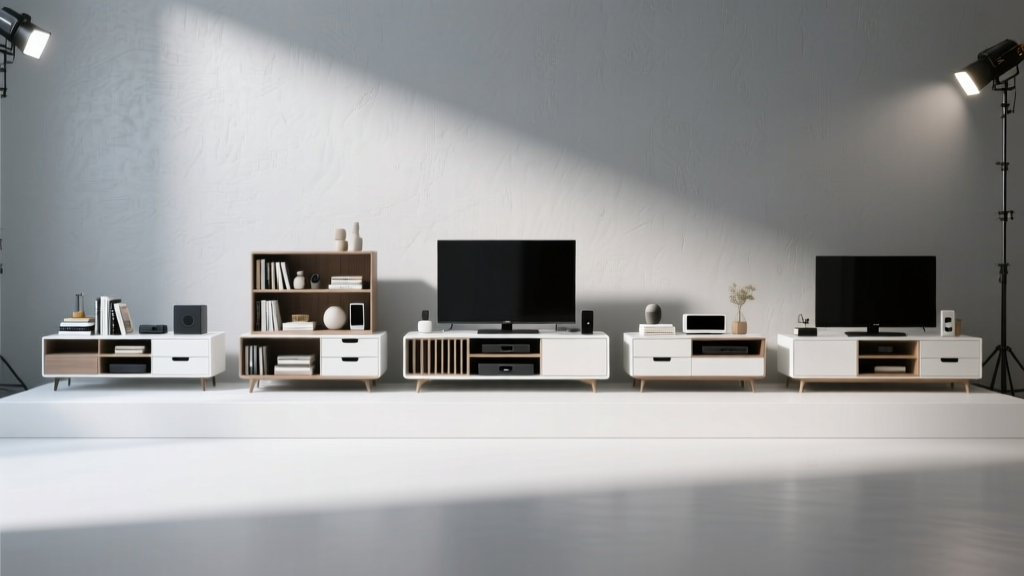5 Media Console Styles Compared By Storage Capacity