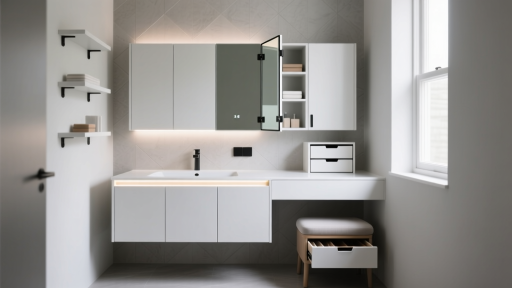 5 Bathroom Vanity Storage Ideas For Small Spaces