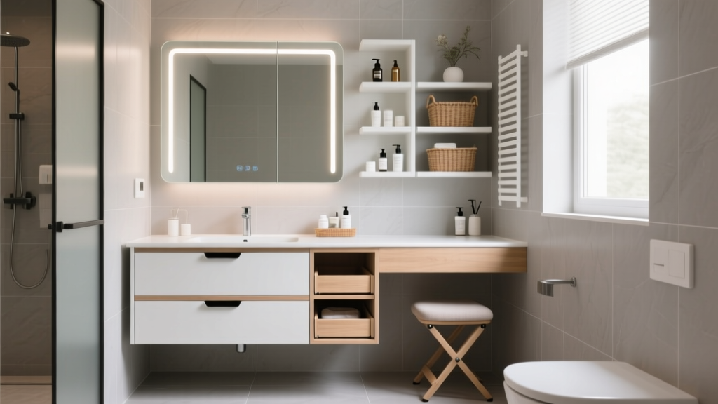 8 Bathroom Vanity Storage Ideas For Small Spaces