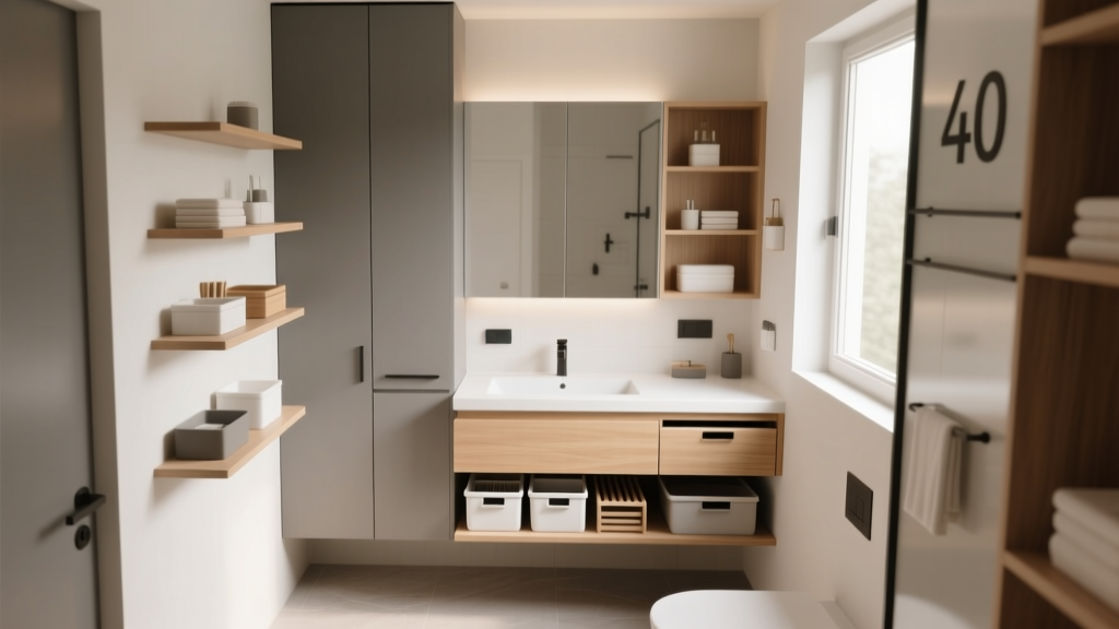 40 Bathroom Vanity Storage Ideas For Small Spaces