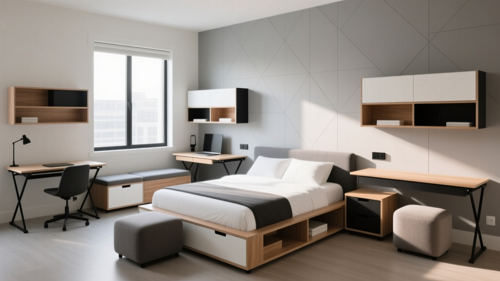 Stop Wasting Space & Money: 7 Studio Apartment Bedroom Sets from America That Actually Fit (No More Sofa Beds or Closet Sleeping)
