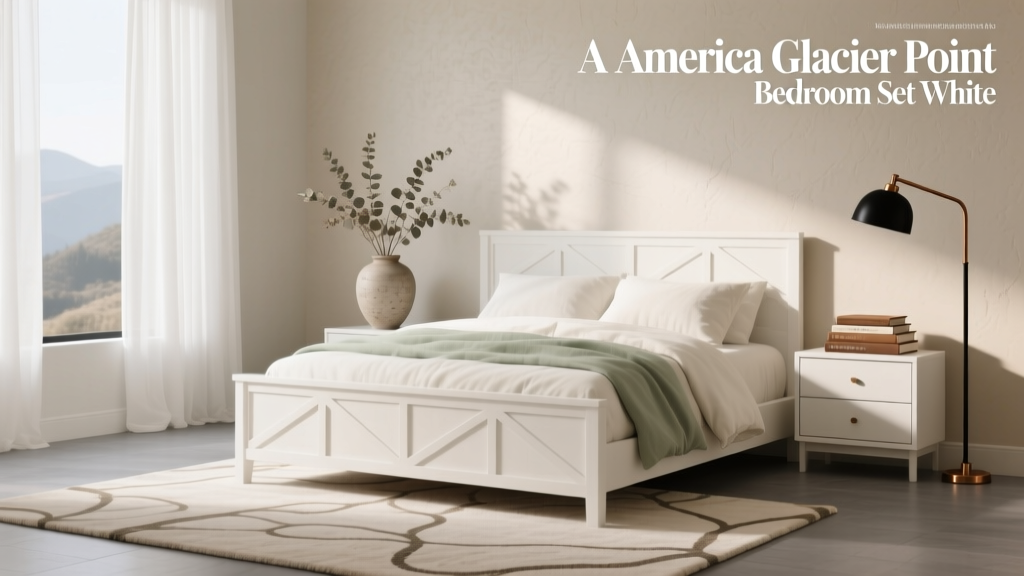 Why Your 'A America Glacier Point Bedroom Set White' Keeps Looking Dated (and Exactly How to Fix It Without Buying New — 7 Pro Styling & Layout Upgrades That Work in Under 2 Hours)