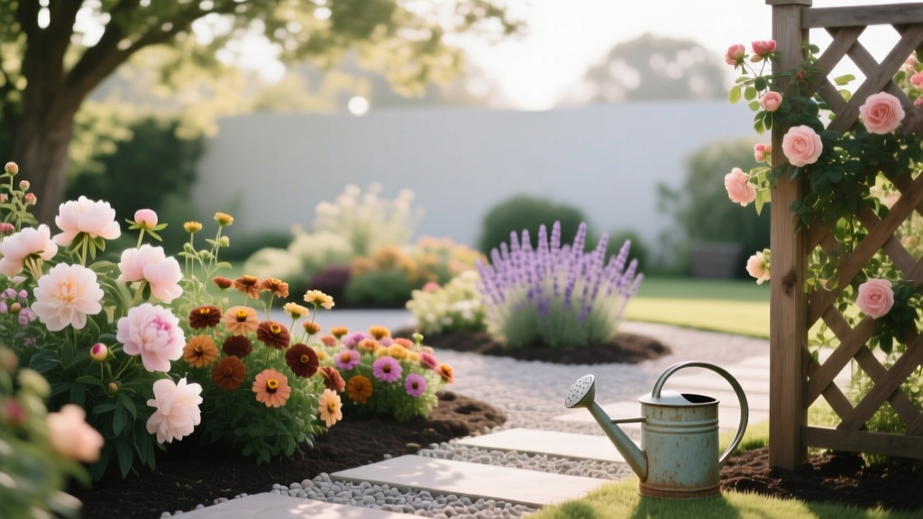 Backyard Cut Flower Garden Design