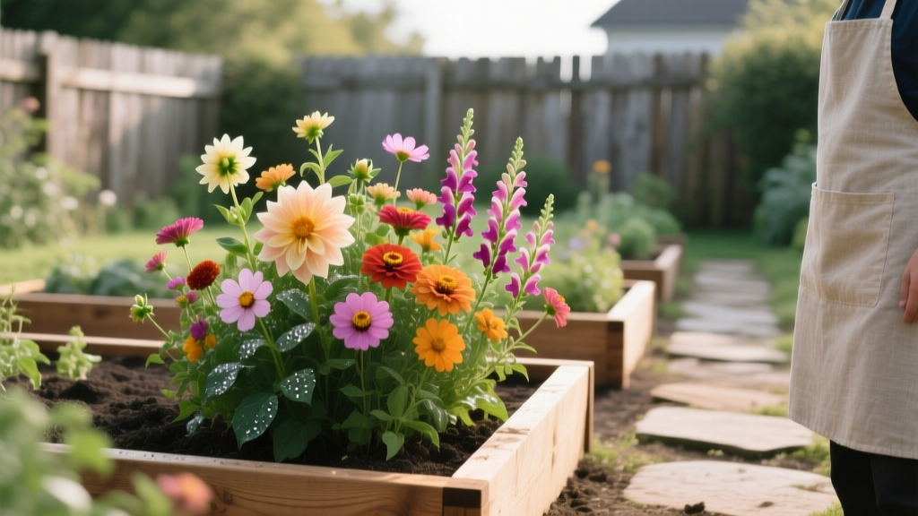 Backyard Cutting Garden for Bouquets