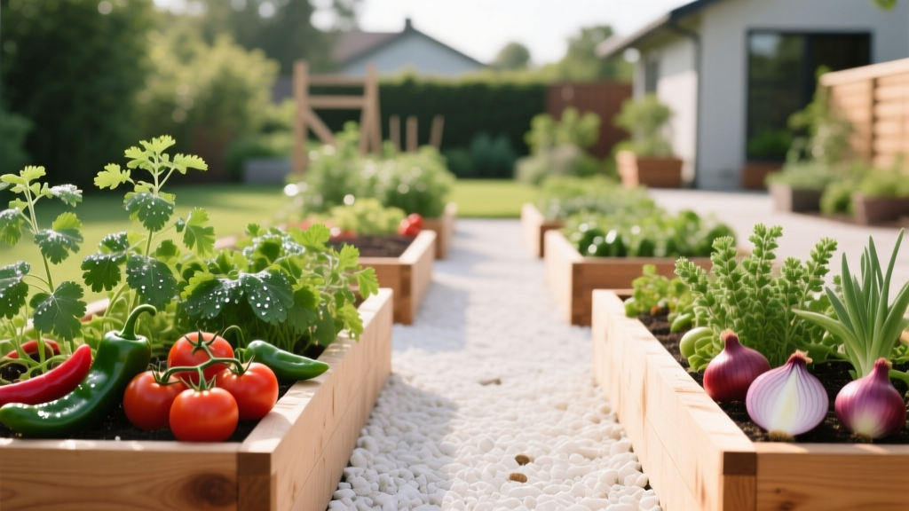 Backyard Salsa Garden Layout