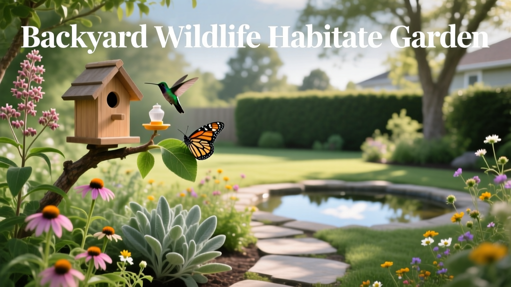 Backyard Wildlife Habitat Garden