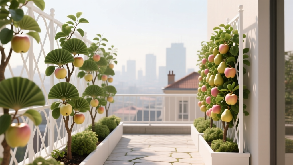 Balcony Compact Espalier Fruit Garden