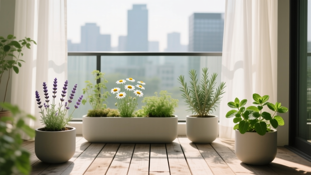 Balcony Medicinal Herb Apothecary Garden
