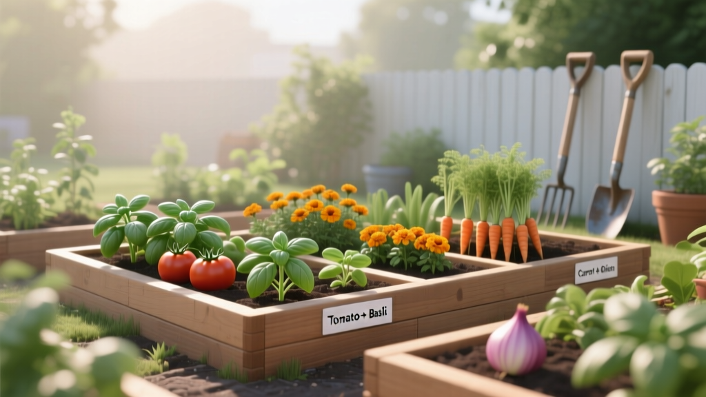 Community Plot Companion Planting Plan