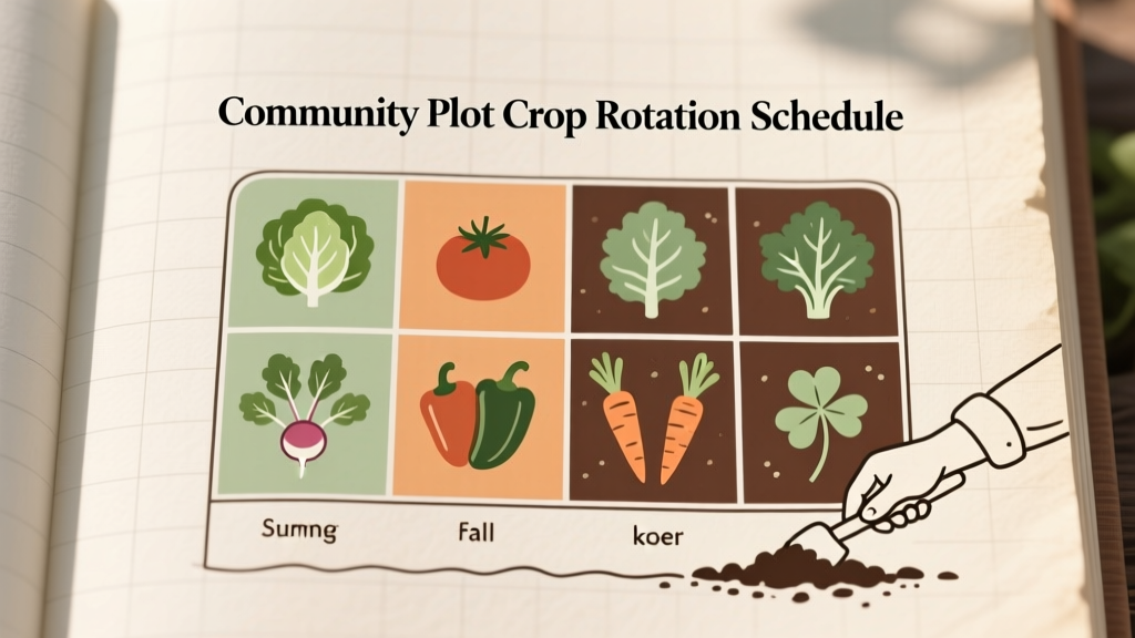 Community Plot Crop Rotation Schedule