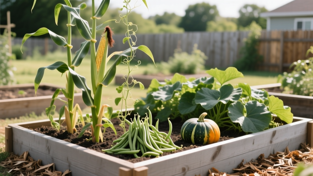 Community Plot Three Sisters Garden
