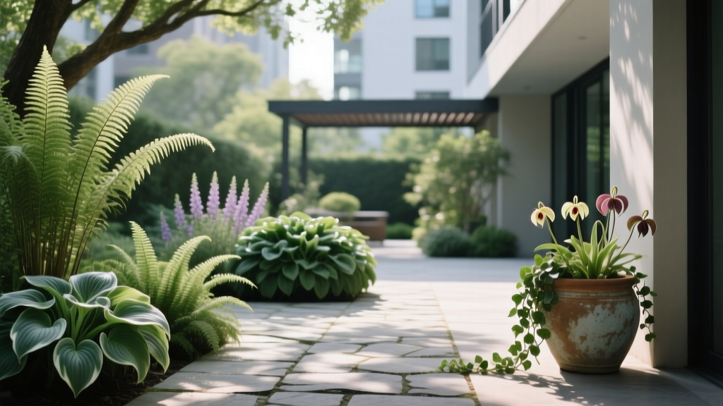 Courtyard Shade Garden Plant List