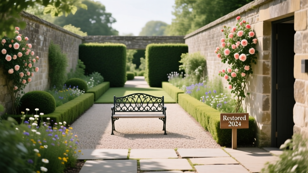 Courtyard Walled Garden Restoration