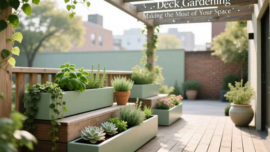 Deck Gardening: Making the Most of Your Space