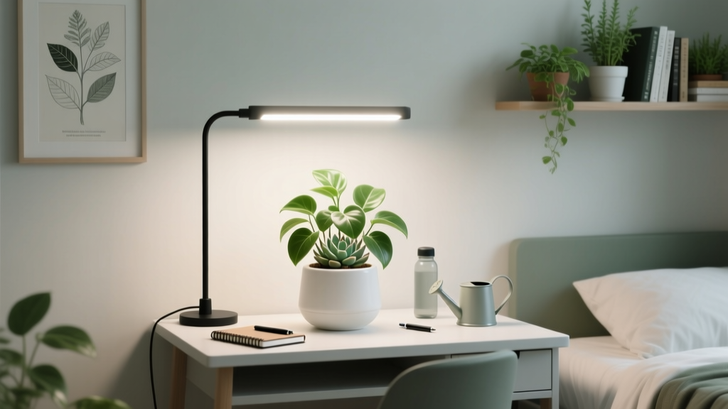 Dorm Room Gardening Without Natural Light