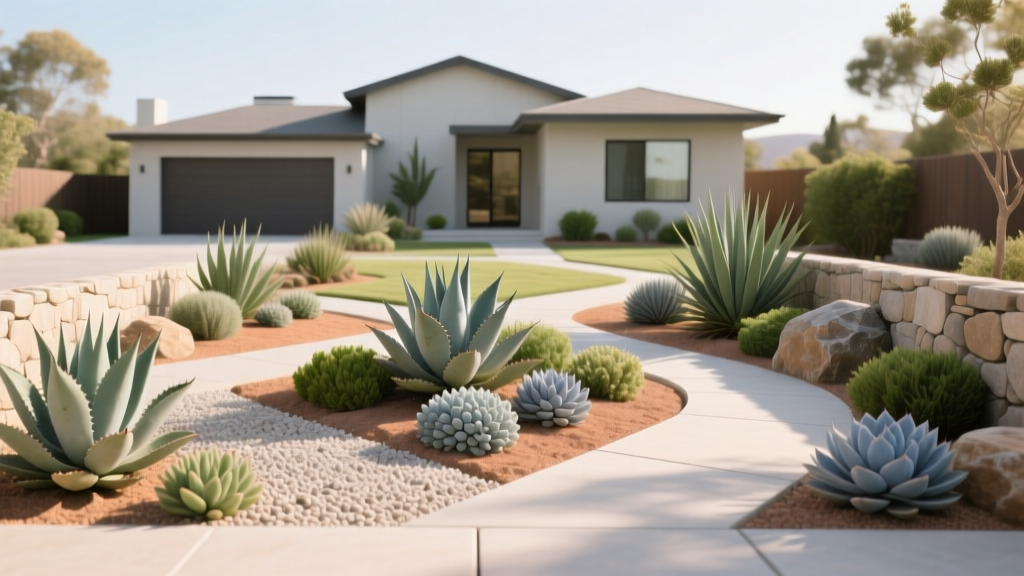 Front Yard Xeriscape Design Guide
