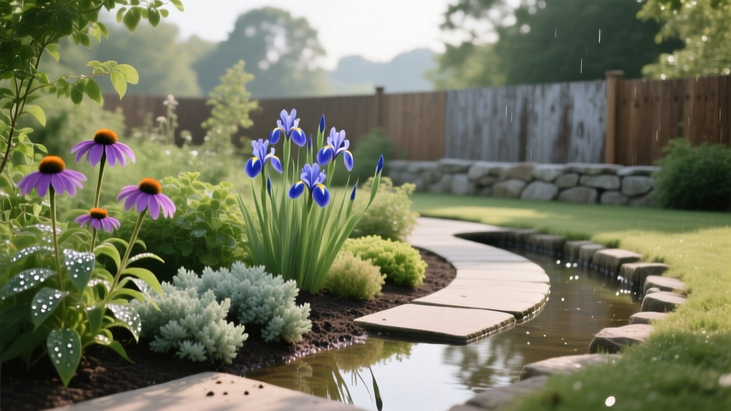 Front Yard Rain Garden Design