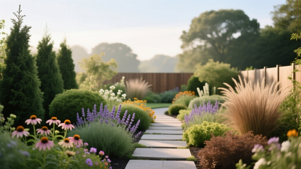 Front Year-Round Interest Garden Plan