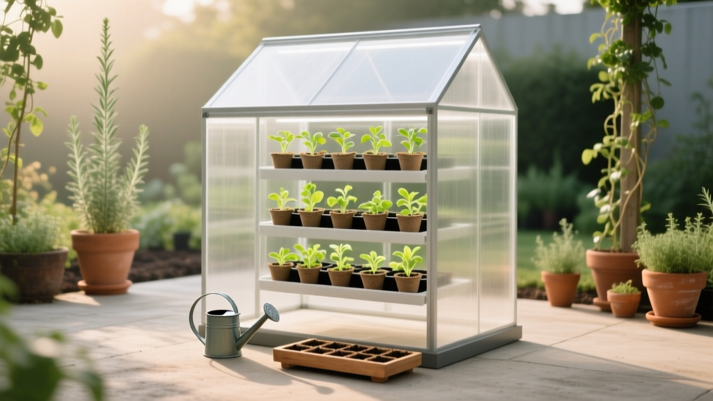 Greenhouse Seed Starting Station